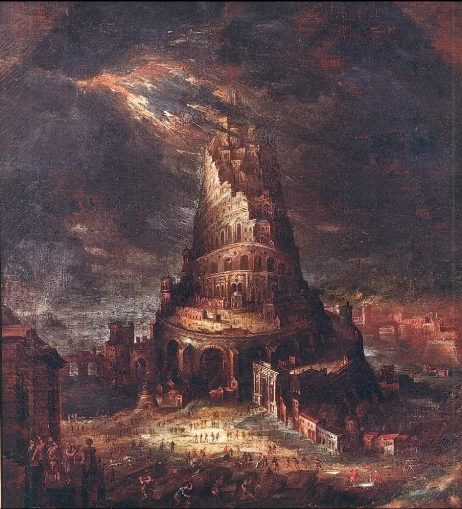 Tower of Babel painting